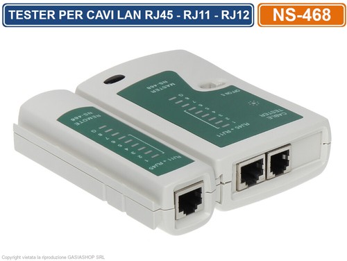 Tester per cavo - cavo, rete