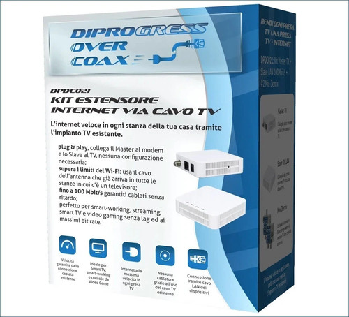 Kit estensore rete internet - di,