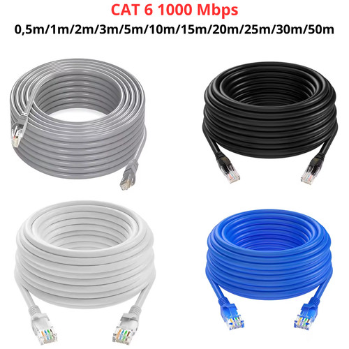 Cavo ethernet rj45 cat6 - ethernet,