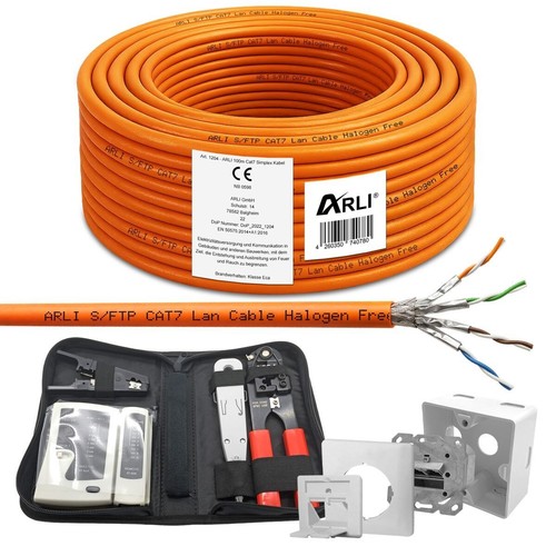 100 cavo rete cat7 presa - rete,